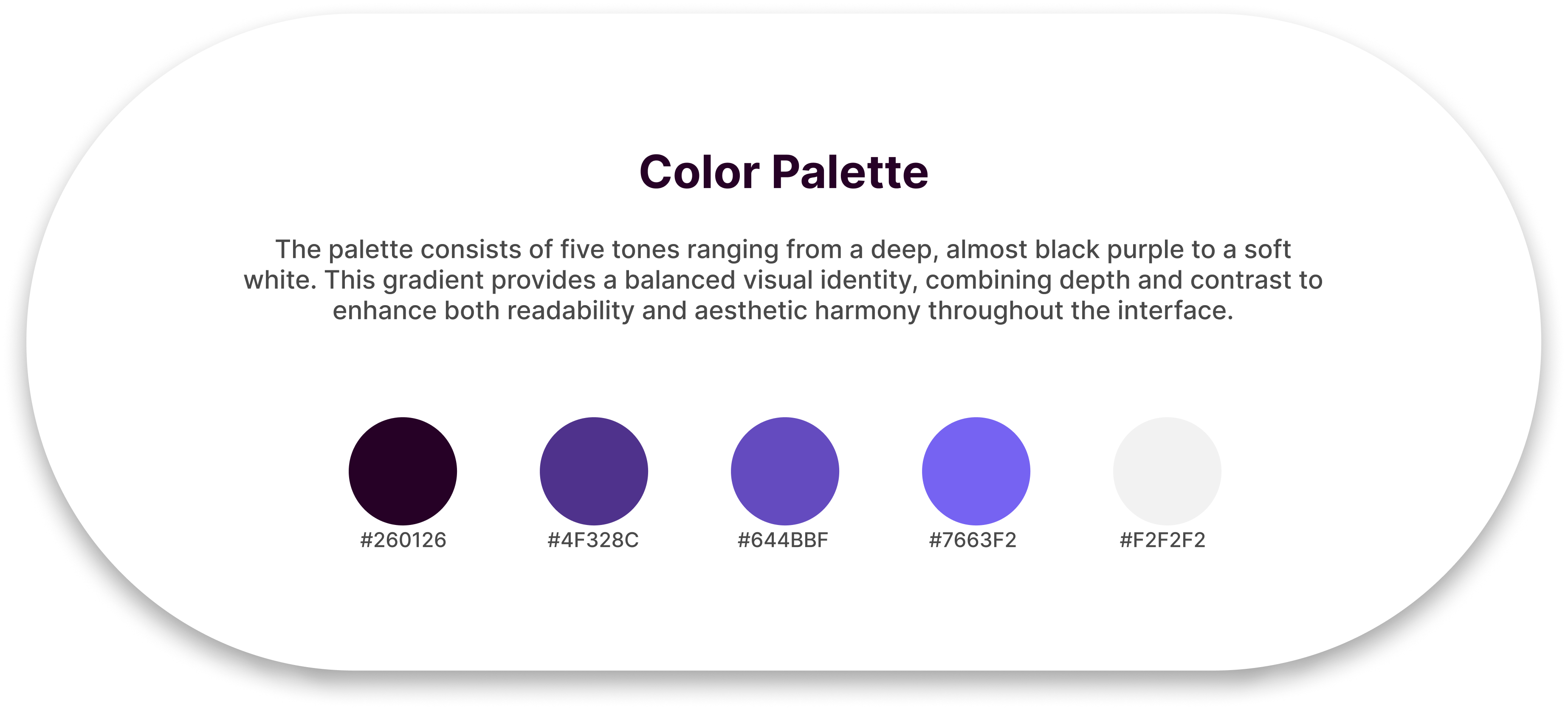 Color palette