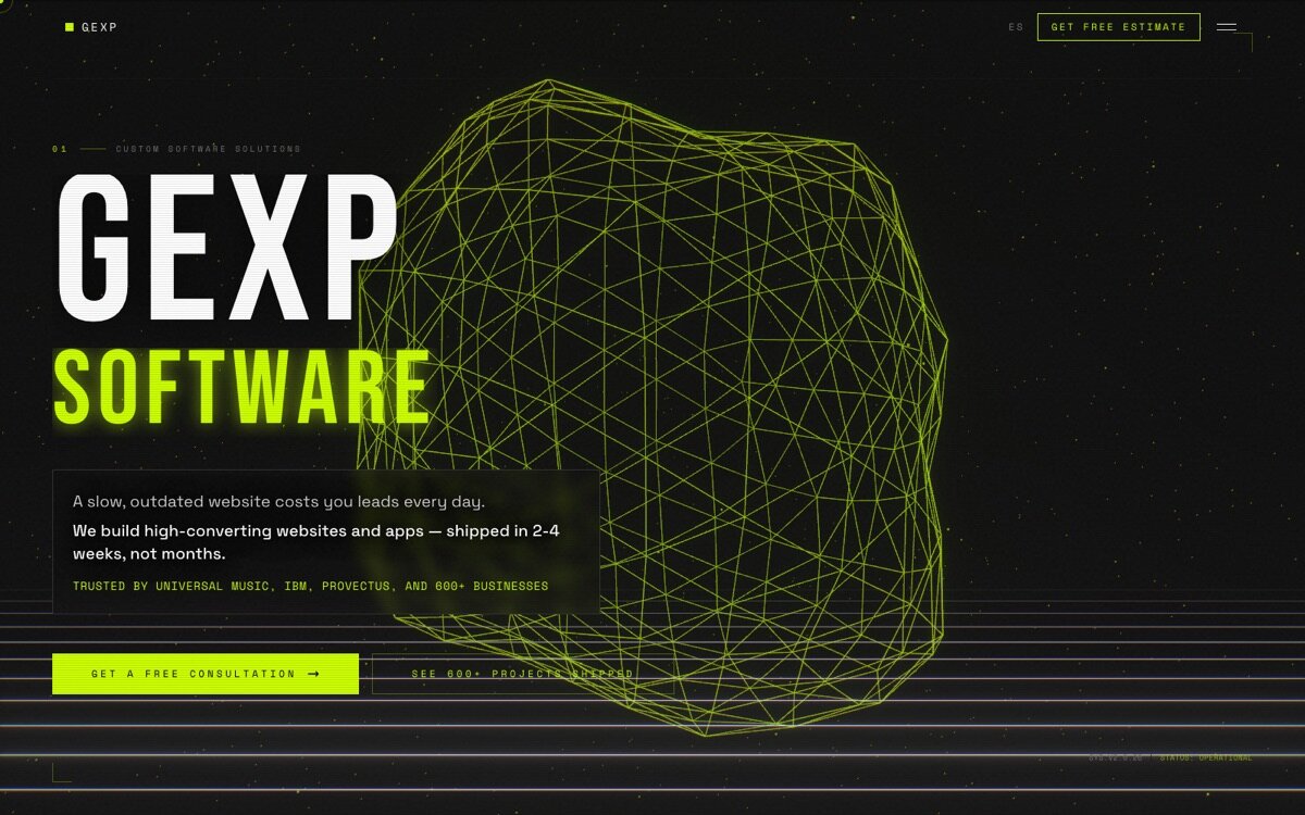 GEXP Software preview
